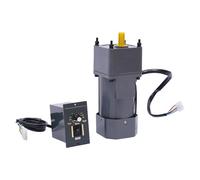 ELILANEY Moteur à Induction monophasé 120W 110V AC, cadre 90x90mm, réducteur de vitesse, rapport de réduction 40K 1:40, moteur à engrenages de contrôle de vitesse Réduction de couple