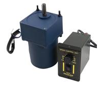 ELILANEY Moteur à vitesse variable 4IK25RGN-C 25 W 220 V CA, cadre 80 x 80 mm, vitesse réglable, sens horaire, antihoraire Réduction de couple(500rpm)