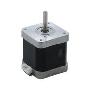 ELILANEY Moteur pas à pas 42x48mm, 2 phases, 4 fils, 0,55nm, 1,5a, 1.8 degrés, Nema 17, moteur pas à pas avec arbre de 5mm, for imprimante 3D CNC Pilotes de machine