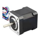 ELILANEY Moteur pas à pas biphasé 42 x 42 x 48 mm, 4 fils, 0,9 degré, 46 N.cm, 2 A, Nema 17, arbre en D de 5 mm Pilotes de machine