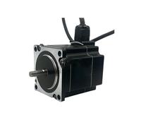 ELILANEY Moteur pas à pas étanche IP65 57CM13, 1,2 Nm, 3,0 A, 2,2 V, Nema 23, 1,8 degré, 57 x 57 x 65 mm, arbre de 6,35 mm Pilotes de machine