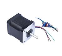ELILANEY Moteur pas à pas Nema 17, 0.9 degrés, longueur 48mm, 1,68 a, 0,44 nm, arbre de 5mm de diamètre, moteur pas à pas 42x48mm, couple élevé Pilotes de machine