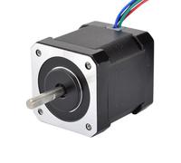 ELILANEY Moteur pas à pas Nema 17 1,8 degré, 59 N.cm, 84 oz.in, 2 A, 42 x 42 x 48 mm, 17HS19-2004S1, arbre de 5 mm de diamètre Pilotes de machine