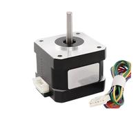 ELILANEY Moteur pas à pas Nema 17, 1.8 degrés, 1,3a, 28n. m, 42x34mm, 2 phases, 4 fils, arbre de 5 Mm, moteur pas à pas 42BYGH34 Pilotes de machine