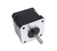 ELILANEY Moteur pas à pas Nema 17 42 x 42 x 34 mm, 2 phases, 4 fils, 1,3 A, 0,3 Nm, 43 oz-in, arbre en D de 5 mm Pilotes de machine