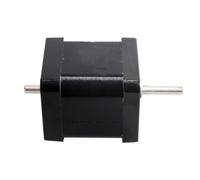 ELILANEY Moteur pas à pas Nema 17 à Double arbre de 5mm, 42x48mm, 1,8 a, 52n. cm, 1.8 degrés, moteur pas à pas 42BYGH, câble de 1 mètre Pilotes de machine