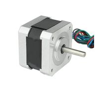 ELILANEY Moteur pas à pas Nema 17 biphasé à 4 fils, 28 N.cm, 1,33 A, bride de 42 mm, 1,8 degré, 42 x 42 x 34 mm Pilotes de machine