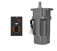 ELILANEY Moteur réducteur à engrenages 250 W 6IK250RGN-CF, 220 V CA monophasé, arbre de 18 mm, clavette de 6 mm, cadre de 104 x 104 mm, moteur à contrôle de vitesse Réduction de couple(6K 230RPM)