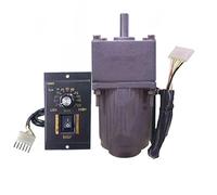 ELILANEY Moteur réducteur de vitesse monophasé 3IK15RGN-C, 15 W, 220 V CA, vitesse réglable, cadre 70 x 70 mm, sens horaire, antihoraire Réduction de couple(78RPM)