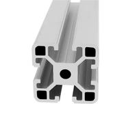 ELILANEY Profilé de rail linéaire en aluminium 4080, rainure en T, 40 x 80 mm, for garde-corps et présentoirs d'équipements Support bord(900mm 35.43" long)