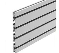 ELILANEY Profilé d'extrusion en aluminium 15180 anodisé argent, cadre de rail linéaire 15 x 180 mm for équipement d'établi de bricolage Support bord(300mm)