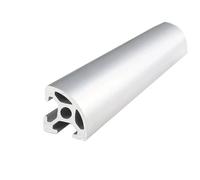 ELILANEY Profilé en aluminium anodisé 2020R, cadre d'angle de 18 mm d'épaisseur, petit cadre for établi de bricolage Support bord(Sliver,400mm long)