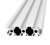 ELILANEY Profilé en aluminium anodisé argent 20x60 mm, norme européenne 2060, for cadres d'équipement d'atelier et présentoirs Support bord(700mm 27.56")