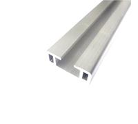 ELILANEY Profilés industriels 1330 13x30 mm, rail de guidage en aluminium extrudé for supports de serrage de tuyaux, supports d'équipement, fixation d'outils Support bord(600mm 23.62" long)