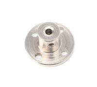 ELILANEY Raccord d'arbre de guidage, taille intérieure 6mm, hauteur totale 12mm, connecteur de moteur à bride, coupleur rigide de moteur Arbre réglable