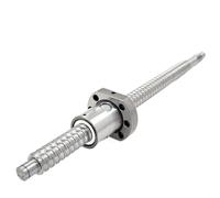 ELILANEY SFU1204 BK10 BF10 vis à billes de Machine d'extrémité filetage à droite C7 vis à billes à mouvement linéaire avec écrou à bride voyage sur scène(150mm)