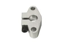 ELILANEY Support Horizontal d'axe optique, alliage d'aluminium, Rail linéaire, roulement d'arbre, fixation d'extrémité de tige, Support de siège Correction support(SHF10)