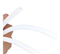 ELILANEY Tube PTFE 600V ID 1mm à 15mm F46, tuyau isolé, tuyau rigide, résistance à la Corrosion à la température Convoyage Flexible(ID 4mm x 5mm)