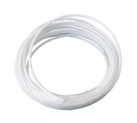 ELILANEY Tube PTFE blanc résistant aux hautes températures, 1 mètre, 4mm, 3mm, 6mm, pièces d'imprimantes 3D Convoyage Flexible(2x4mm)