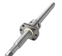 ELILANEY Vis à billes à filetage gauche C7 SFU2505, avec écrou BK20 BF20, extrémités usinées, diamètre de 25mm, pas de 5mm for plates-formes élévatrices à ciseaux voyage sur scène(650mm)