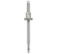 ELILANEY Vis à billes à rouleau de qualité C7 SFU1605 BK12 BF12, extrémité usinée à filetage droit avec écrou à bille for Module de Table coulissante voyage sur scène(250mm 9.84" long)