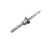 ELILANEY Vis à billes C5 à filetage gauche SFU2510, avec écrou BK25 BF25, extrémité usinée, diamètre de 32mm, pas de 10mm, vis à billes à mouvement linéaire voyage sur scène(450mm)