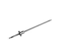 ELILANEY Vis à billes C7 SFU1204 avec écrou à bille 1204-3, diamètre de 12mm, pas de 4mm, BK10 BF10, fin usinée, glissière de mouvement linéaire voyage sur scène(850mm)