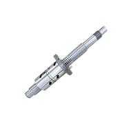 ELILANEY Vis à billes de qualité C5 DFU3210 avec Double écrou BK25 BF25, vis à billes à mouvement linéaire de précision usinée for Machines CNC voyage sur scène(900mm)