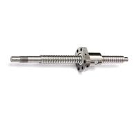 ELILANEY Vis à billes SFU1204 usinée BK10 BF10, avec écrou à bille, qualité C7, diamètre de 12mm, filetage à pas de 4mm for Module de levage CNC voyage sur scène(500mm)