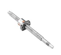ELILANEY Vis à billes SFU1605, 16mm de diamètre, 5mm, plomb BK12 BF12, traitement C7, vis à mouvement linéaire de précision for axe d'alimentation de Machine CNC voyage sur scène(300mm)