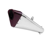 Éliminateur de bruit Échappement D’échappement De Moto 60Mm En Inox Carbone Avec DB Killer Pour Ninja400 ZX6R(UN)