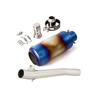 Éliminateur de bruit Échappement D’échappement De Moto Tube Liaison Central Glissement Sur DB Killer Pour SUZUKI Pour Bandit 600 1250 GSF600 1995-2006(g)