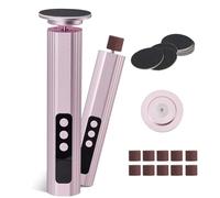 Éliminateur de callosités électrique - Batterie 2000 mAh - Élimination douce des callosités - Massage des pieds avec éclairage LED - Rechargeable - Pour soins des pieds à la maison