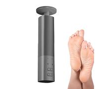 Éliminateur de callosités électrique, lime de pédicure avec têtes interchangeables, 15,2 x 4,4 x 4,4 cm, léger et ergonomique, broyeur de talon portable pour peau lisse, appareil de spa facile à