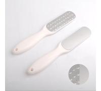 Éliminateur De Callosités Pour Pédicure, Outil De Thérapie Des Pieds Froids Double Face, Nettoyeur De Pieds À Surface Métallique
