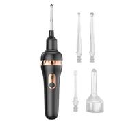 Éliminateur de Cérumen Électrique - Outil de Nettoyage d’Oreille Haute Aspiration, Réutilisable et Portable | Lumière LED pour et Adultes, Soin Personnel, Nettoyeur Cérumen Sécurisé et Hygiéni