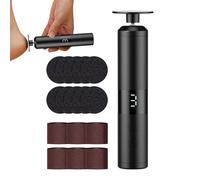 Éliminateur De Cors De Pied Électrique | Appareil Rechargeable Sûr À 3 Niveaux Pour Élimination Des Peaux Dures,Ponceuse-Polisseuse Électrique Pour Pieds - pour Maison Dortoir Vacances Voyage