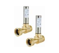 Éliminateur de coups de bélier en acier inoxydable S-241 for Machines à laver, Joint rotatif de 3/4 pouces, 2 pièces