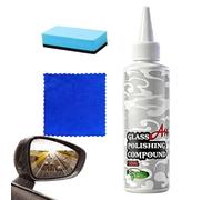 Éliminateur de film d'huile,150 ml Détaillage Longue Durée | Nettoyant vitre vision claire avec chiffon | Pour les road trips, la conduite de nuit, camionnettes, SUV et berlines