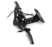 Éliminateur de Garde-Boue pour Kawasaki pour ER 6N/6F pour ER6N pour ER6F 2006-2012 2013 2014 2015 2016 Support De Plaque D'immatriculation Arrière(D Black)