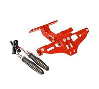 Éliminateur de Garde-Boue pour Kawasaki pour Ninja 125 pour EX250R pour Z125 pour VERSYS 1000 pour Vulcan/S pour Z300 Support De Plaque D'immatriculation(Red)