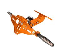 Éliminateur de Garde-Boue pour YFM700 pour Raptor 2008-2023 pour YFM660 2001-2003 2004 Support De Plaque D'immatriculation Arrière De Moto Clignotant(P Style)