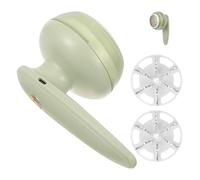 Éliminateur de Peluches Électrique Rechargeable USB Tondeuse à Peluches pour Vêtements Pulls et Tapis 2 Lames Remplaçables Couleur Vert Modilan Appareil Anti