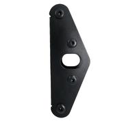 Éliminateur de pincement de hanche pour selle de chasse, écarteur de pont en acier inoxydable pour selle d'arbre, structure triangulaire, finition noire, pour une chasse plus confortable