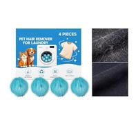 Éliminateur De Poils De Chien Pour La Lessive 4 Pièces De Nettoyage | Attrape-Poils Pour Machine À Laver Pour Vêtements Pull Literie Couverture Lave-Linge Maison Bureau App