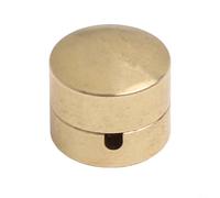 Éliminateur de tonalité pour violoncelle | Tube suppresseur en laiton avec placement réglable | Dispositif de sourdine portable pour instrument à cordes