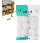 Éliminateur d'odeurs de boules de chaussures, boules d'odeur de chaussures,Déodorant de chaussures 6 pièces Élimine les odeurs de bottes | Éliminateur écologique des pieds pour chaussures,