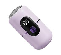 Éliminateur électrique de callosités à deux réglages pour pieds lisses, design compact et léger avec 1 heure d'utilisation, parfait pour les voyages et les voyages