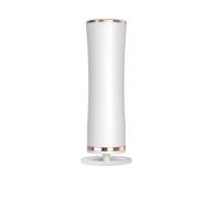 Éliminateur électrique de callosités pour les pieds - Exfolie les peaux mortes, talons craquelés lisses - Kit de soins portable pour femme/homme (blanc)