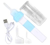 Élimination de la cire - Nettoyeur électrique avec lumière LED, douceur USB rechargeable USB Tool | Kit de nettoyage de l'oreille portable avec boîte de rangement et 2